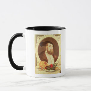 Portrait of Hernan Cortes Mug