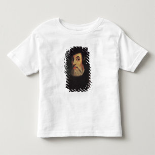 Portrait of Hernando Cortes Toddler T-Shirt