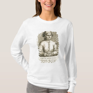 Portrait of Hieronymus Bosch (c.1450-1516) plate 3 T-Shirt