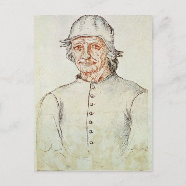Portrait of Hieronymus Bosch Postcard (Front)