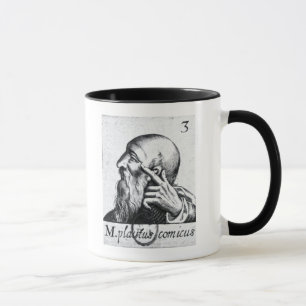 Portrait of Horace portrait of Scipio Mug