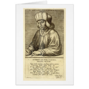 Portrait of Hubert van Eyck (1366-1426) plate 1 fr