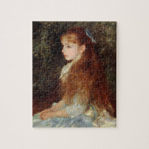 Portrait of Irene - Renoir Impressionist Painting Jigsaw Puzzle