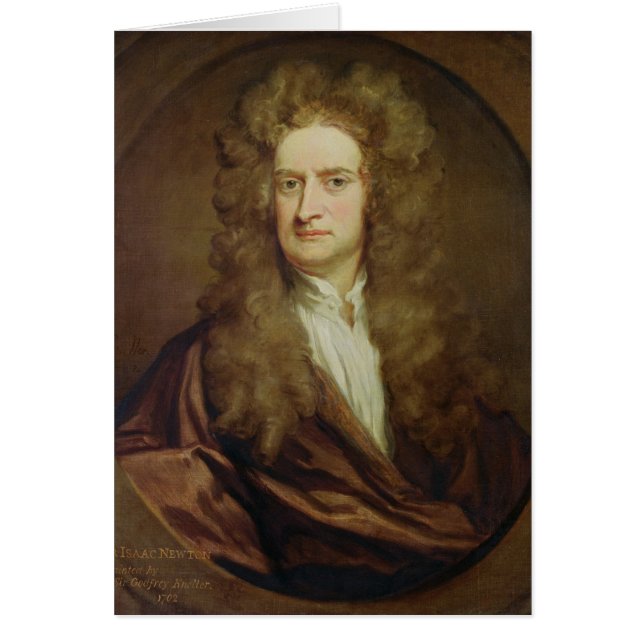 Portrait of Isaac Newton  1702 (Front)