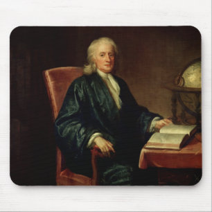 Portrait of Isaac Newton , c.1726 Mouse Pad