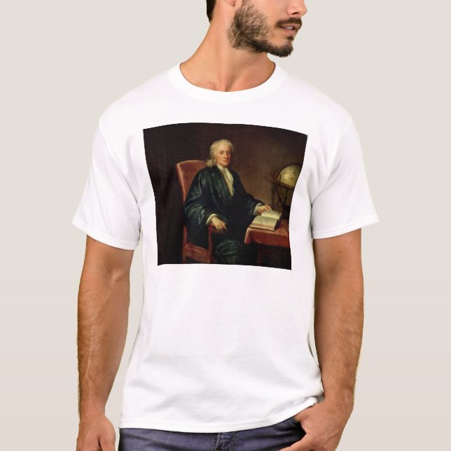 Portrait of Isaac Newton , c.1726 T-Shirt (Front)