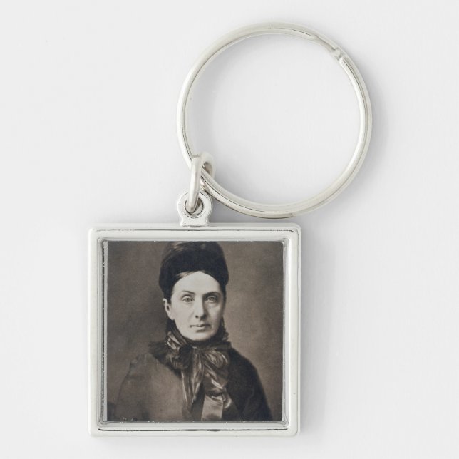 Portrait of Isabella Bird Bishop Key Ring (Front)