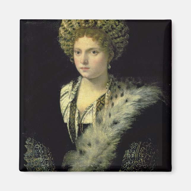 Portrait of Isabella d'Este Magnet (Front)