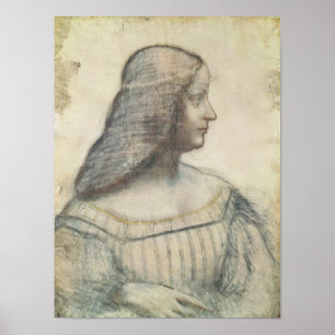 Portrait of Isabella d'Este Poster
