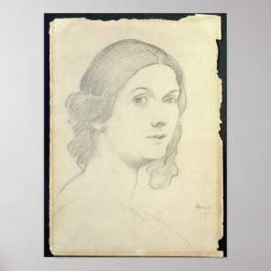 Portrait of Isadora Duncan , 1908 Poster