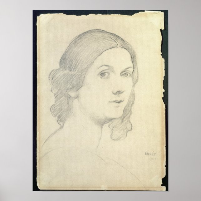 Portrait of Isadora Duncan , 1908 Poster (Front)