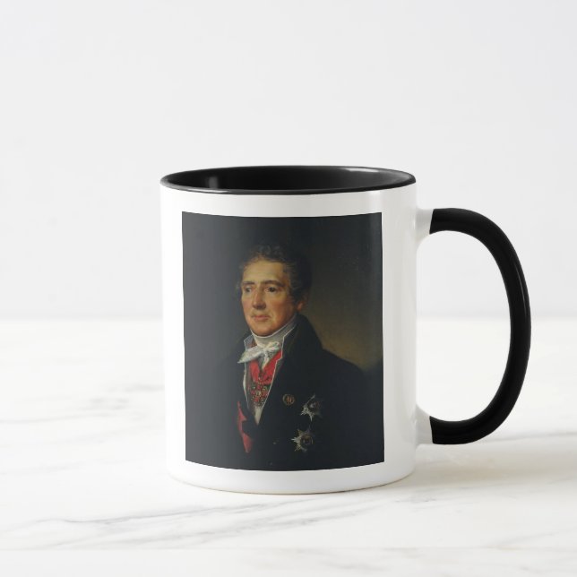 Portrait of Ivan Dmitriev, 1835 Mug (Right)