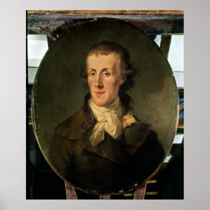 Portrait of Jacques Pierre Brissot Poster