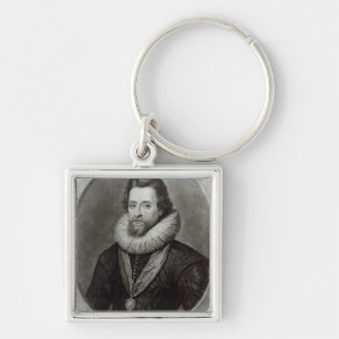Portrait of James I after a miniature by Key Ring
