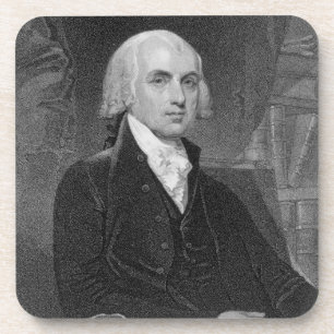 Portrait of James Madison, engraved by William A. Coaster