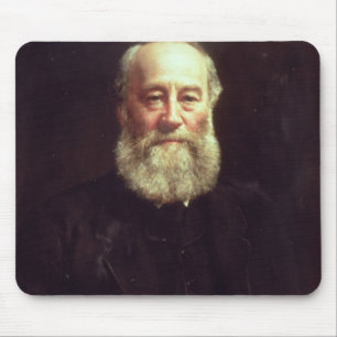 Portrait of James Prescott Joule Mouse Pad