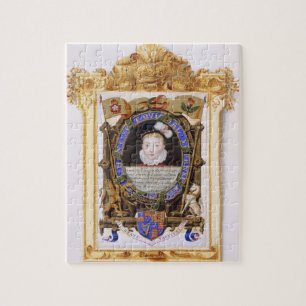 Portrait of James VI of Scotland (1566-1625) Later Jigsaw Puzzle