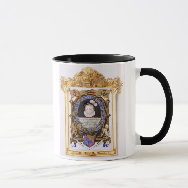 Portrait of James VI of Scotland (1566-1625) Later Mug (Right)