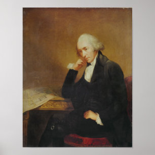 Portrait of James Watt 1792 Poster