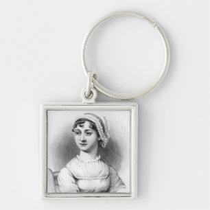 Portrait of Jane Austen Key Ring