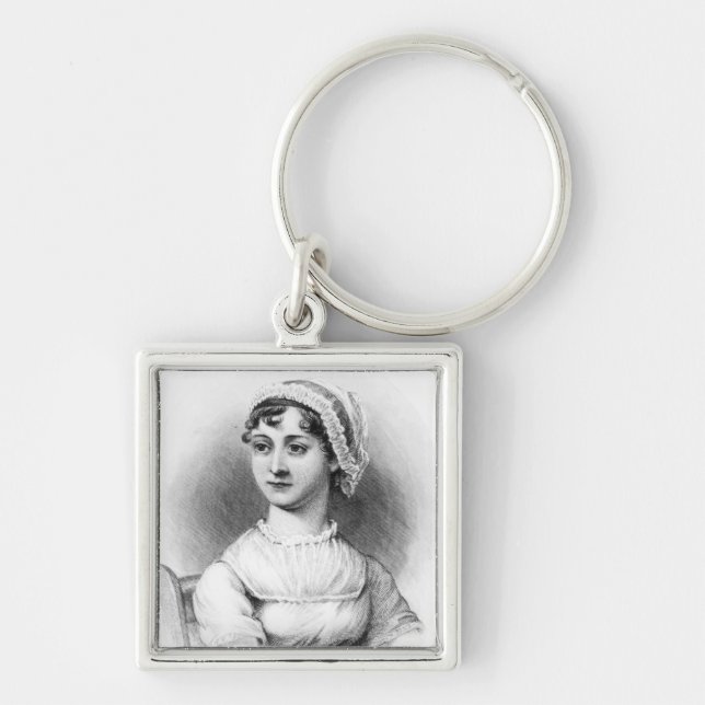 Portrait of Jane Austen Key Ring (Front)