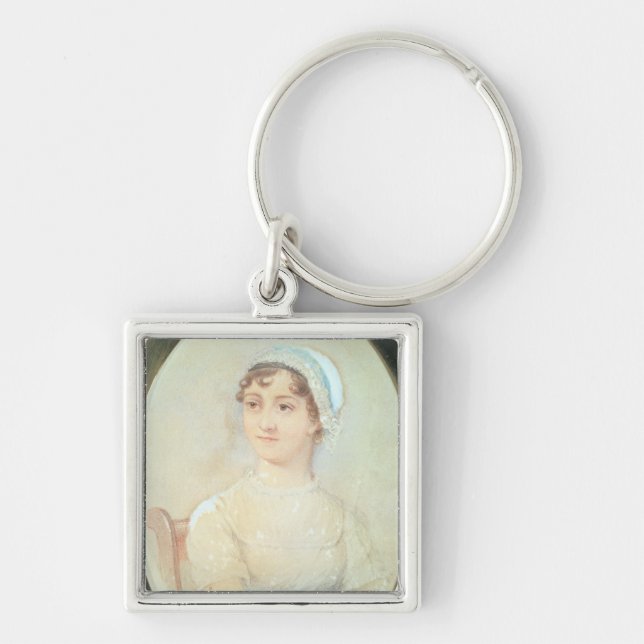 Portrait of Jane Austen Key Ring (Front)