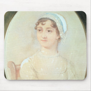 Portrait of Jane Austen Mouse Pad