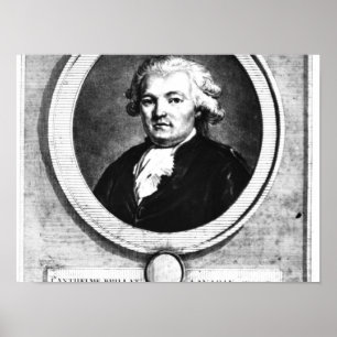 Portrait of Jean-Anthelme Brillat-Savarin Poster