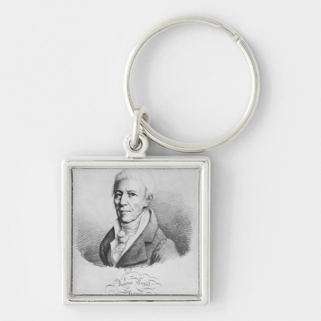 Portrait of Jean-Baptiste de Monet Key Ring (Front)