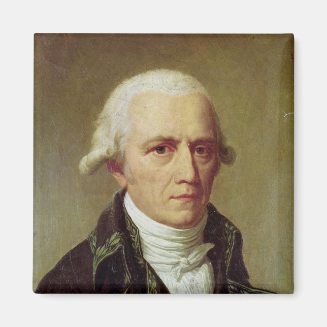 Portrait of Jean-Baptiste de Monet Magnet (Front)