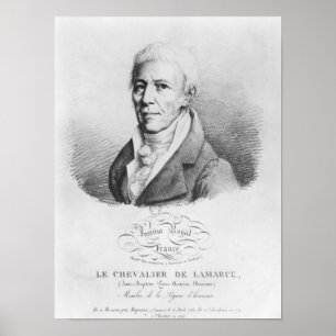 Portrait of Jean-Baptiste de Monet Poster