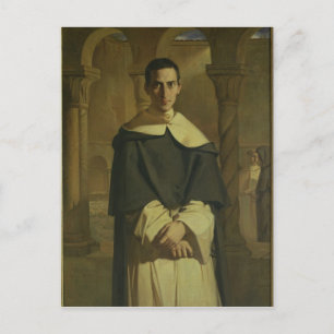 Portrait of Jean Baptiste Henri Lacordaire Postcard