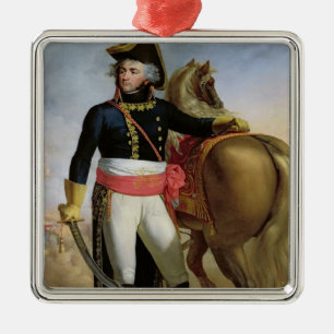 Portrait of Jean Baptiste Kleber Metal Tree Decoration
