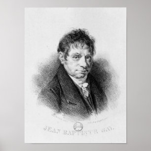 Portrait of Jean Baptiste Say Poster