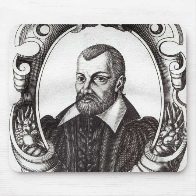 Portrait of Jean Bodin Mouse Pad (Front)