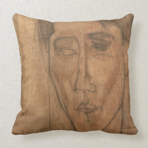 Portrait of Jean Cocteau (1889-1963) 1917 (pencil Cushion