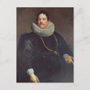 Portrait of Jean de Montfort Postcard