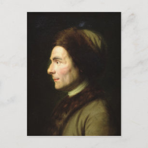 Portrait of Jean-Jacques Rousseau Postcard