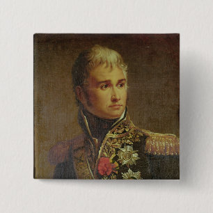 Portrait of Jean Lannes Duke of Montebello 15 Cm Square Badge