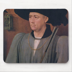 Portrait of Jean Lefevre de Saint-Remy Mouse Pad