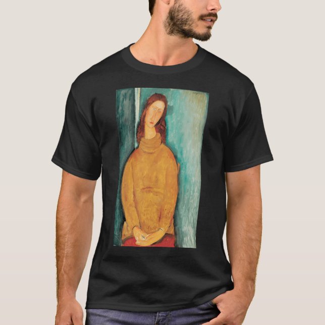 Portrait Of Jeanne Hebuterne By Amedeo Modigliani T-Shirt (Front)