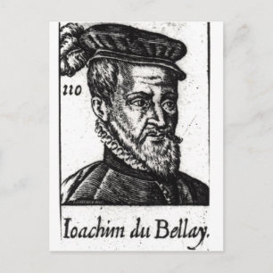 Portrait of Joachim du Bellay Postcard