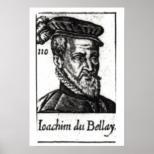 Portrait of Joachim du Bellay Poster