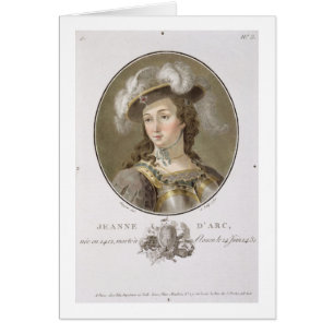 Portrait of Joan of Arc (1412-31), 1787 (coloured