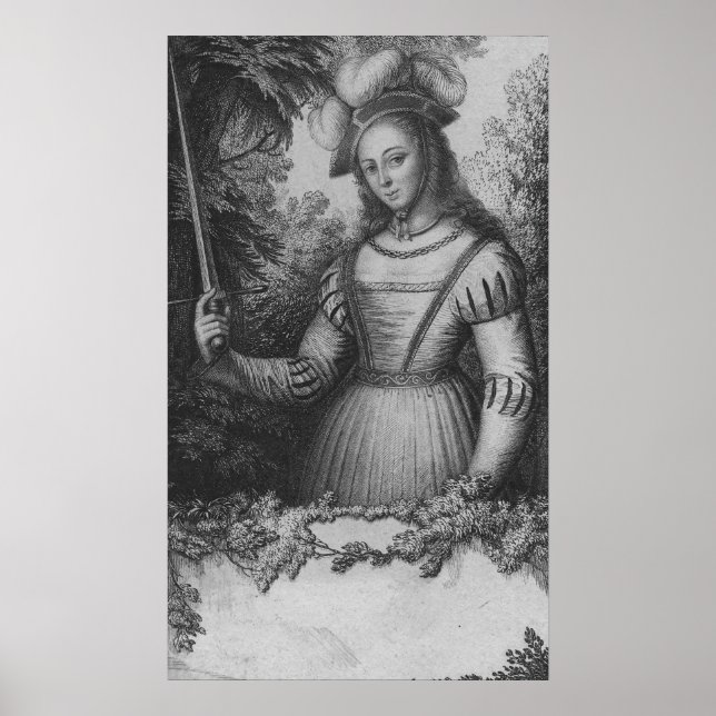 Portrait of Joan of Arc Poster (Front)
