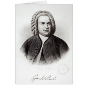 Portrait of Johann Sebastian Bach
