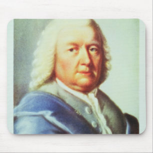 Portrait of Johann Sebastian Bach Mouse Pad