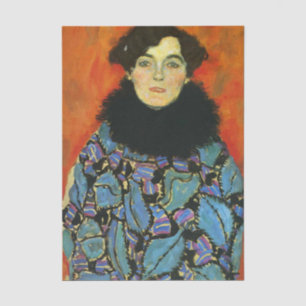 Portrait of Johanna Staude by Gustav Klimt Tissue Paper