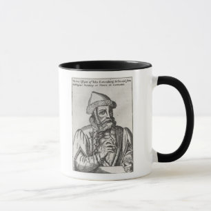 Portrait of Johannes Gutenberg Mug