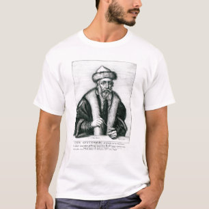Portrait of Johannes Gutenberg T-Shirt
